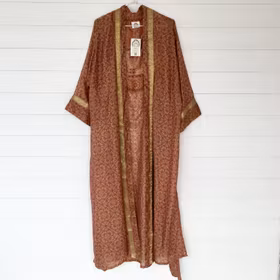 Kimono Uma återvunnen sari Nr 229 - Withegerqvist