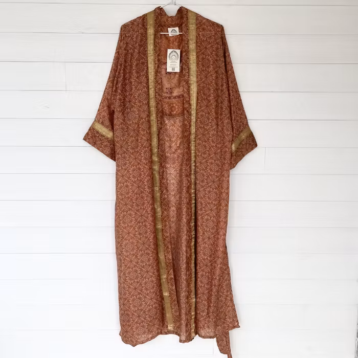 Kimono Uma återvunnen sari Nr 229 - Withegerqvist