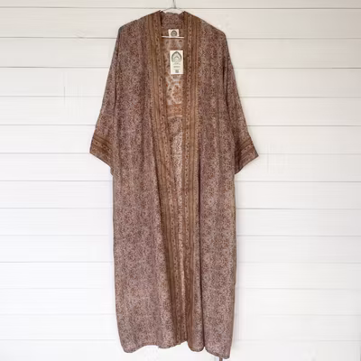 Kimono Uma återvunnen sari Nr 230 - Withegerqvist