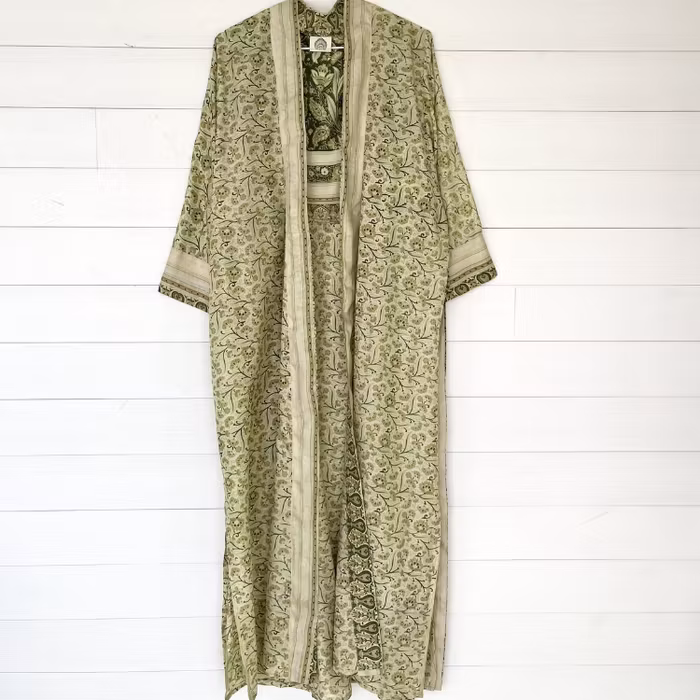 Kimono Uma återvunnen sari Nr 235 - Withegerqvist