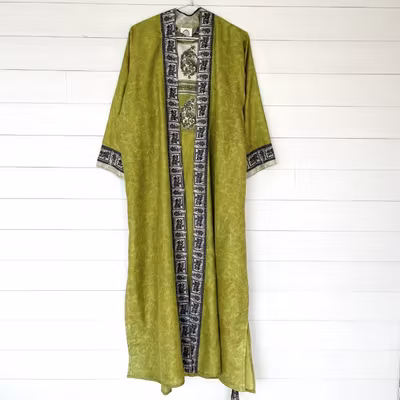 Kimono Uma återvunnen sari Nr 236 - Withegerqvist