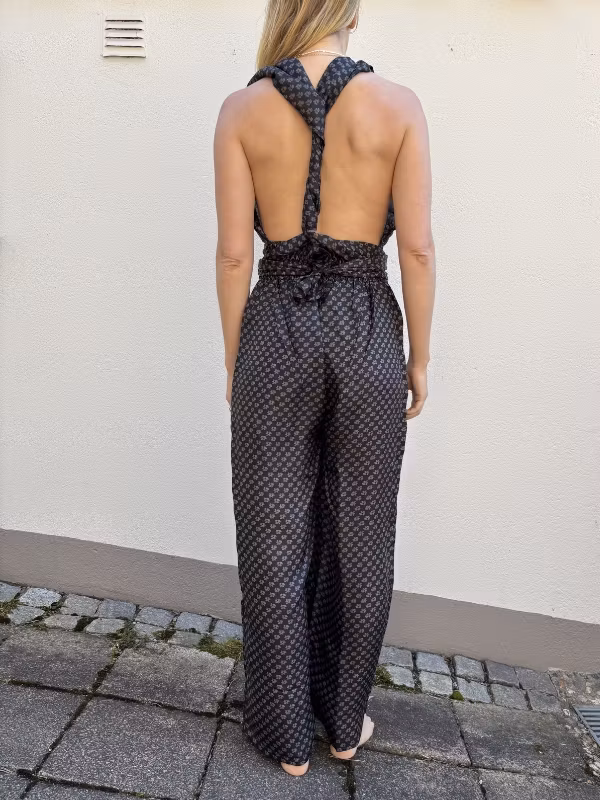Byxdress Mohini återvunnen sari Nr 237