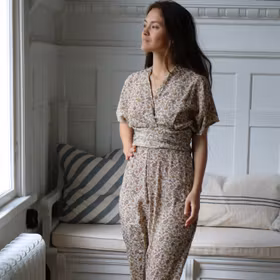 Byxdress Mohini återvunnen sari Nr 239