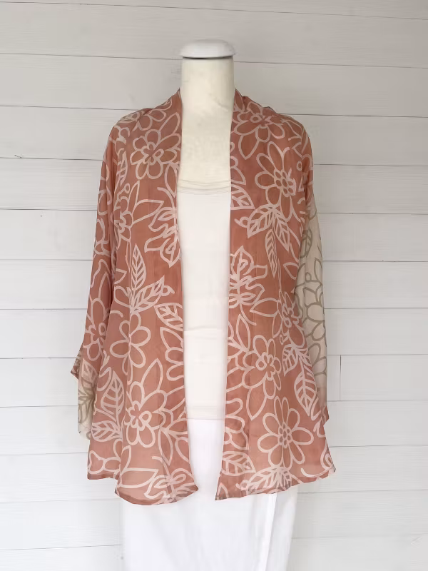 Kaftan Saira återvunnen sari Nr 240 - Withegerqvist