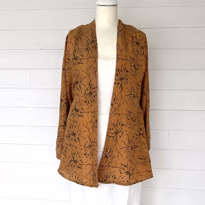 Kaftan Saira återvunnen sari Nr 243 - Withegerqvist