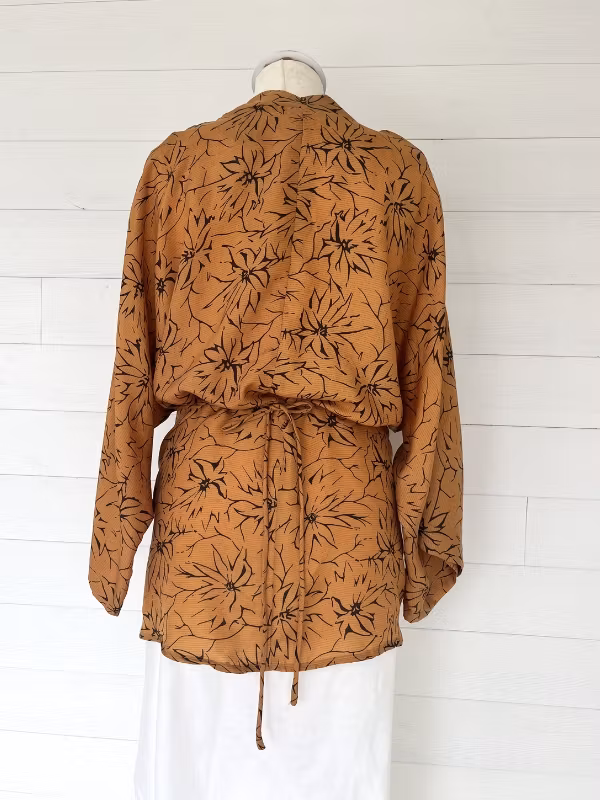 Kaftan Saira återvunnen sari Nr 243 - Withegerqvist