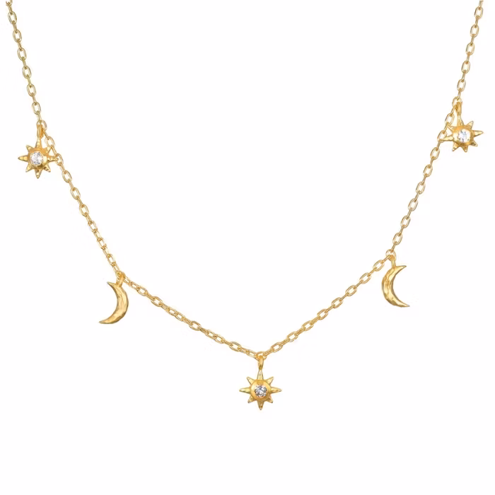 Halsband Enchanted Journey Celestial Choker - Satya