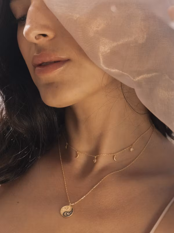 Halsband Enchanted Journey Celestial Choker - Satya
