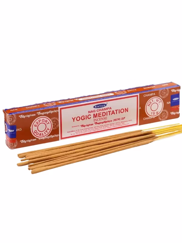 Rökelse "Yogic Meditation" 15 st - Satya
