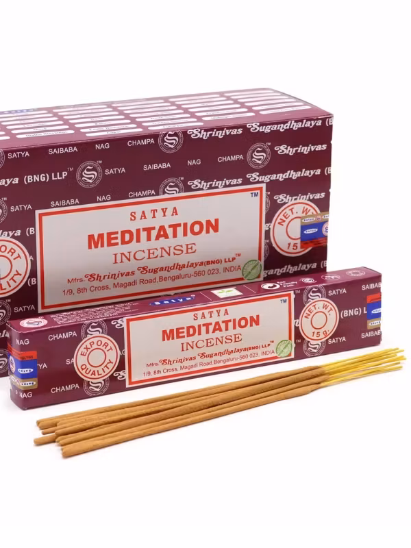 Rökelse "Meditation" 15 st - Satya
