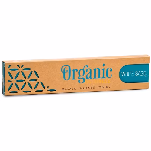 Vit salvia Rökelsestickor 15st (Organic Goodness)
