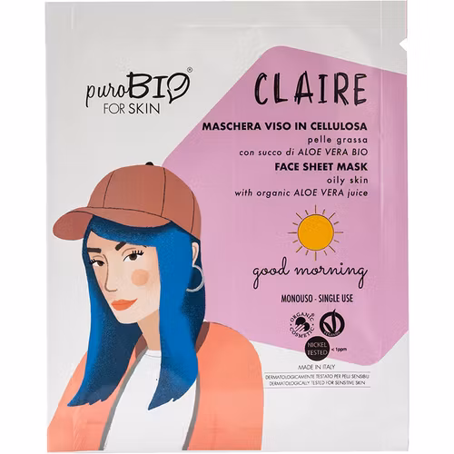 Claire Face Sheet Mask for oily skin