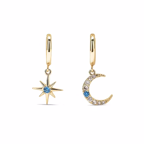 Ilaria örhängen Silver/Guld