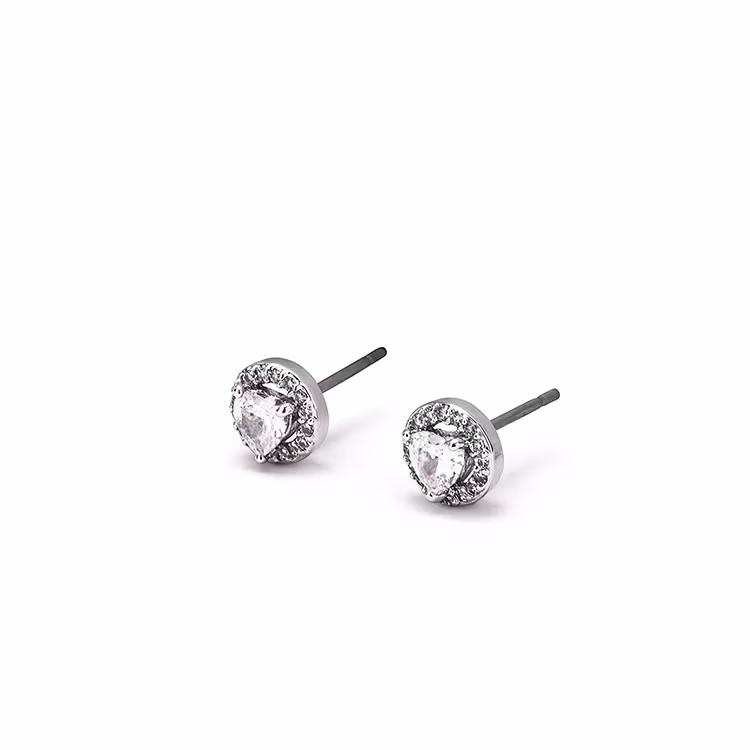 Asia örhängen Silver