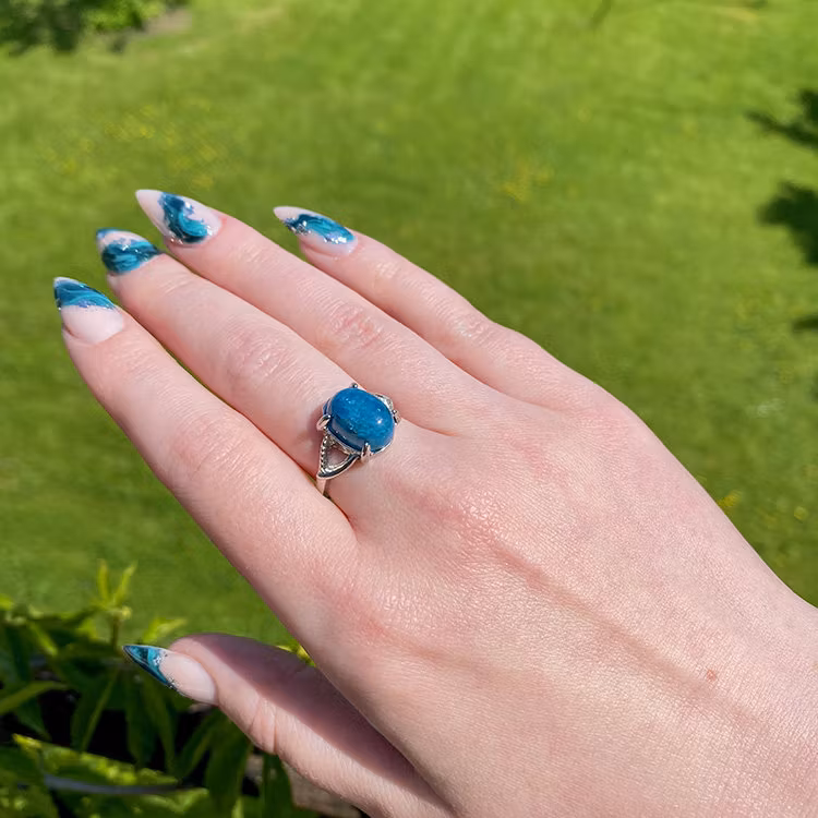 Apatit Blå Ring (ställbar)
