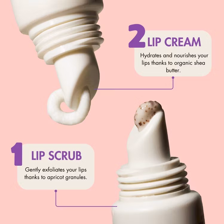 Secret Lip Cream & Lip Scrub