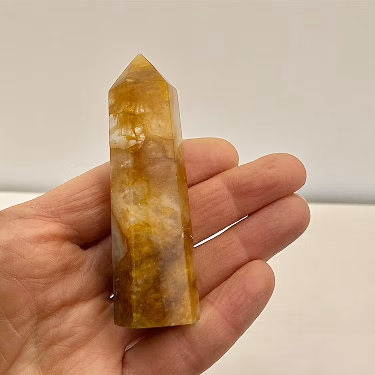 Guldkvarts "Golden Healer" Spets S-M