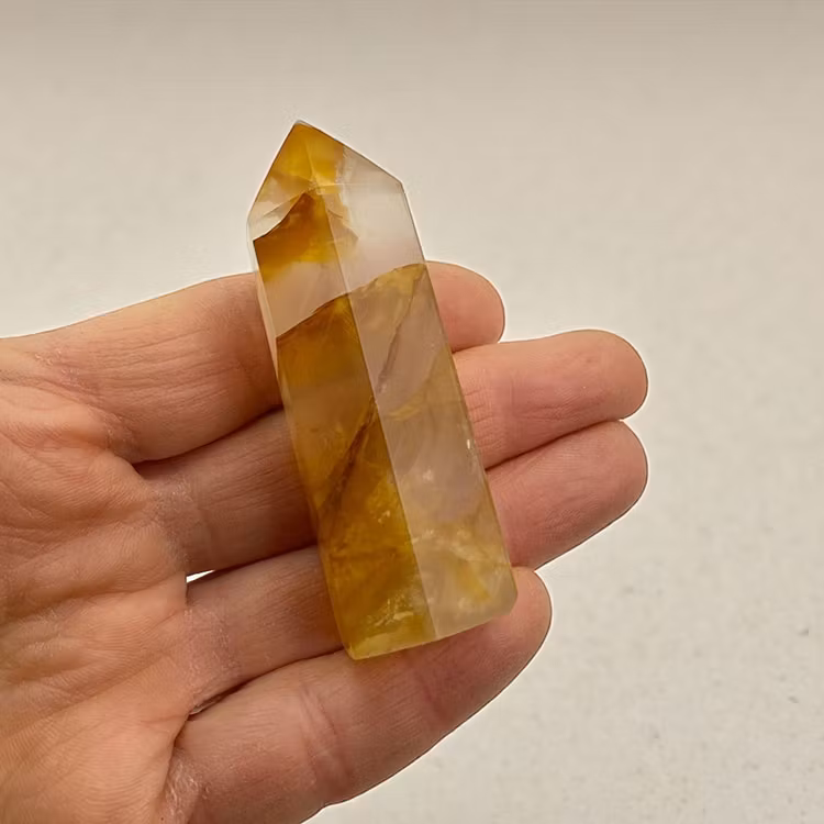 Guldkvarts "Golden Healer" Spets S-M