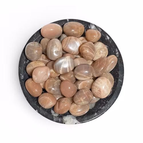 Månsten Rosa Trumlade stenar 100gr