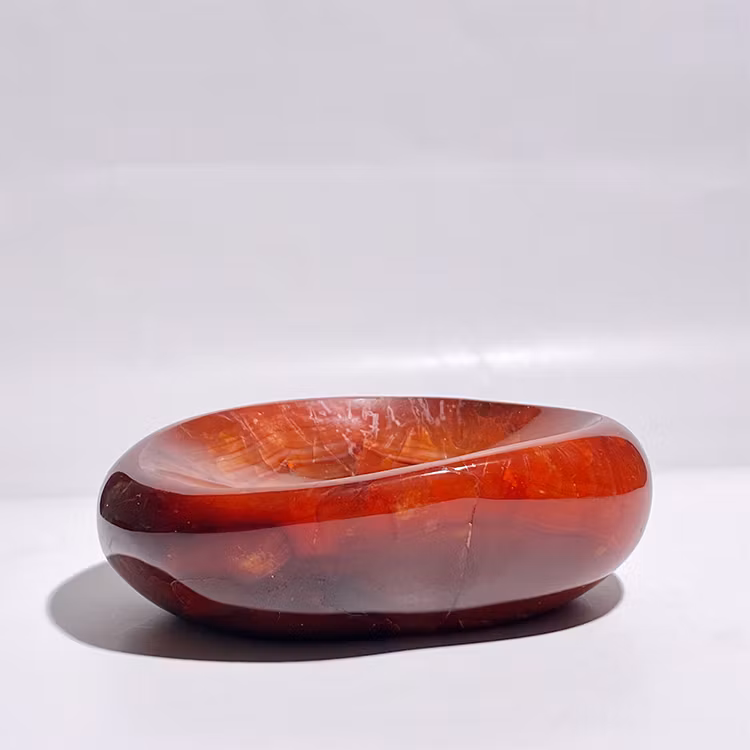 Karneol Skål