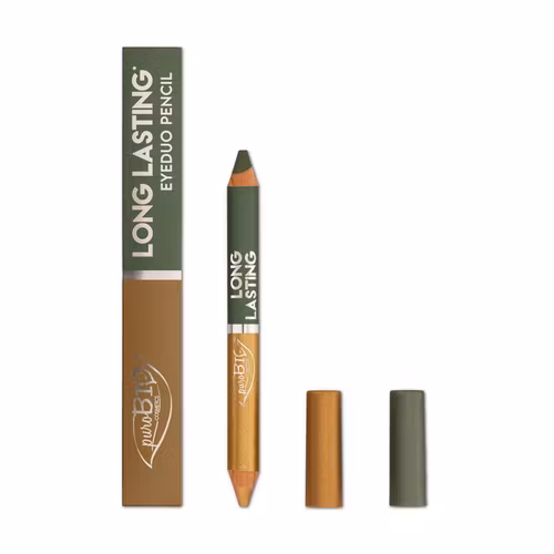 Long Lasting EYE DUO Pencil Gold/Moss Green 102L