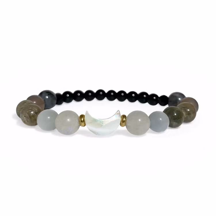 Månsten, Obsidian "Måne" Armband