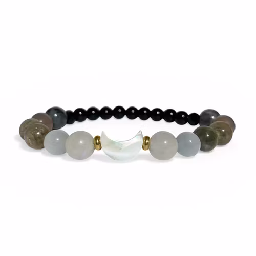 Månsten, Obsidian "Måne" Armband