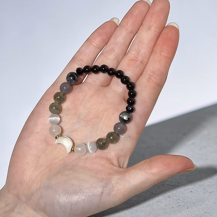 Månsten, Obsidian "Måne" Armband