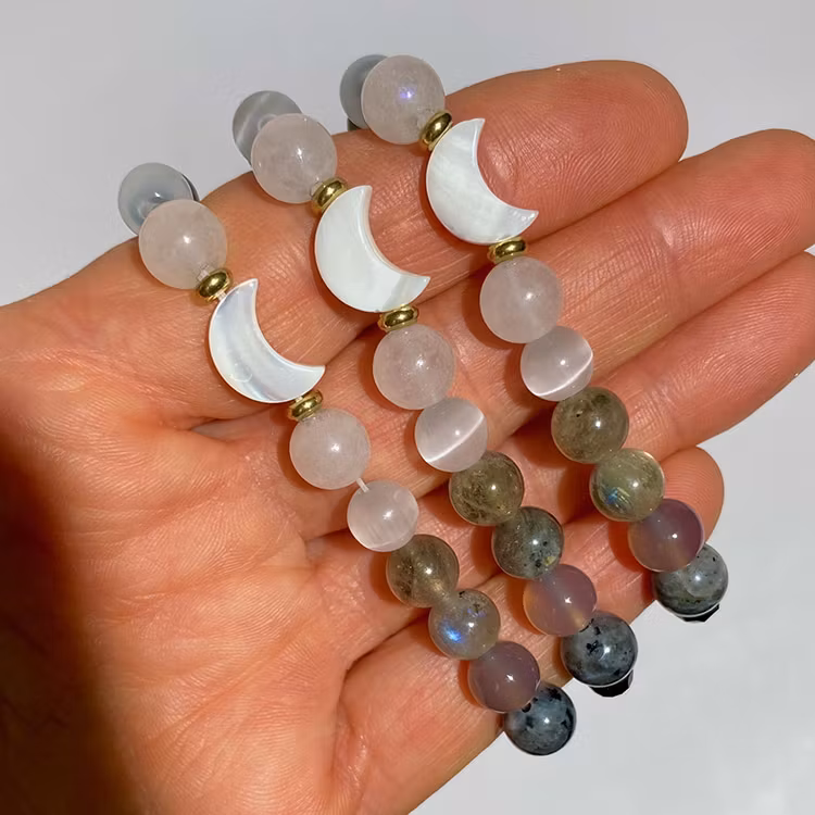 Månsten, Obsidian "Måne" Armband