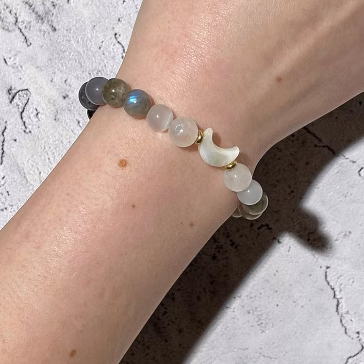 Månsten, Obsidian "Måne" Armband