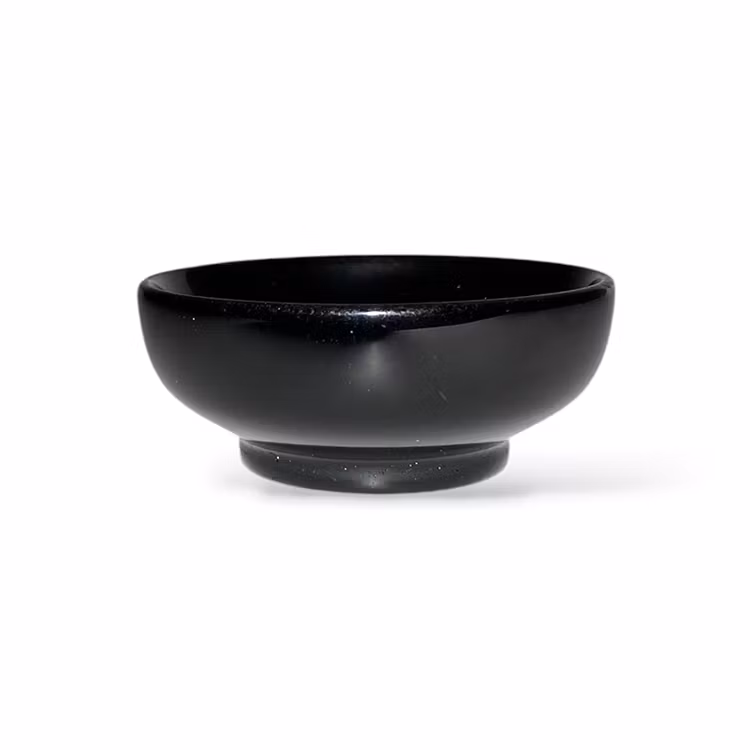 Obsidian Svart Skål