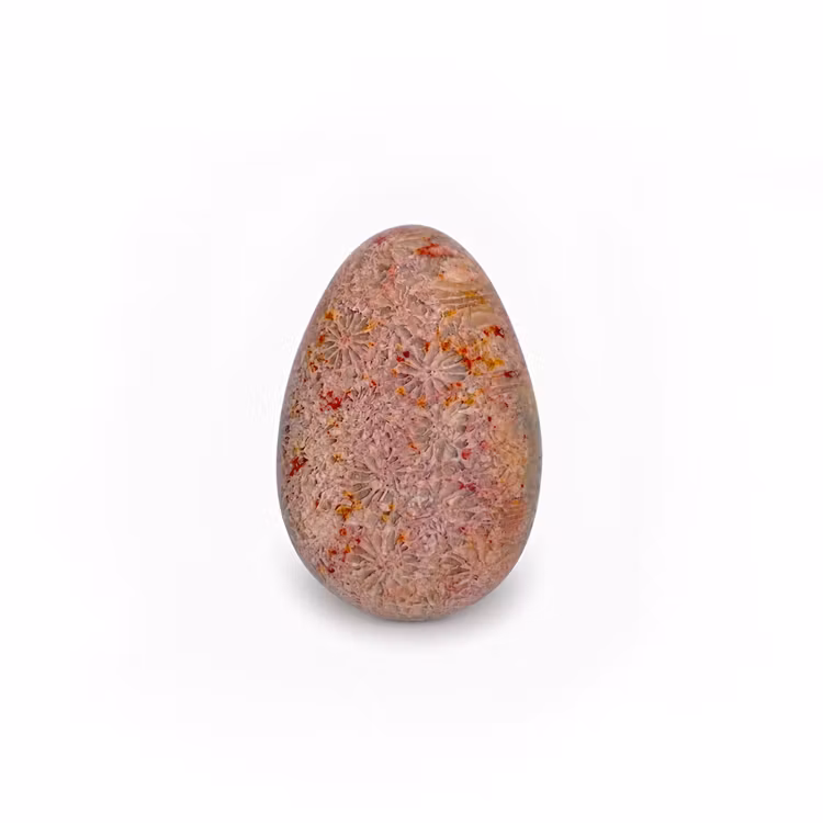 Jade Korall Hängsmycke (Droppe)