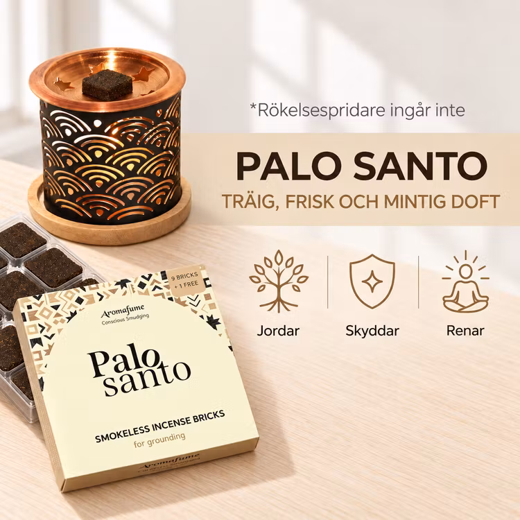 Rökelsebrickor Palo Santo 9st