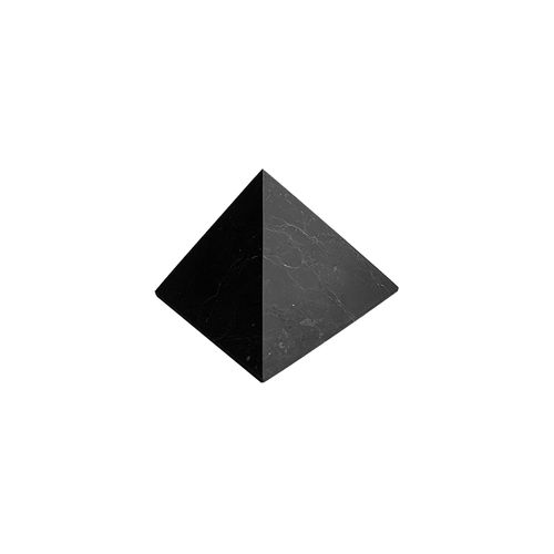 Shungit Pyramid M opolerad 5cm
