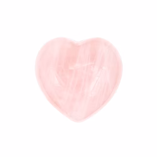 Rosenkvarts hjärta 4cm