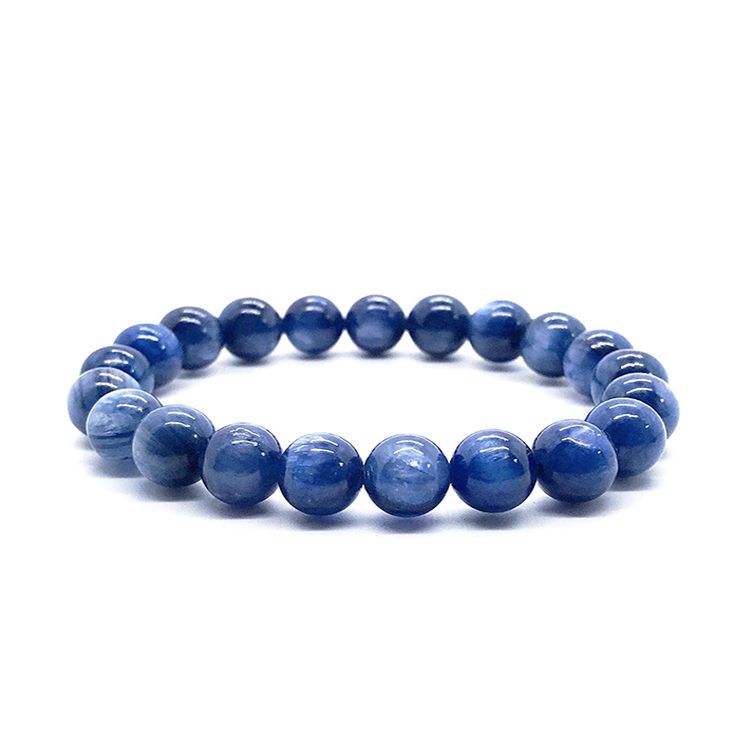 Kyanit 8mm pärlor Armband