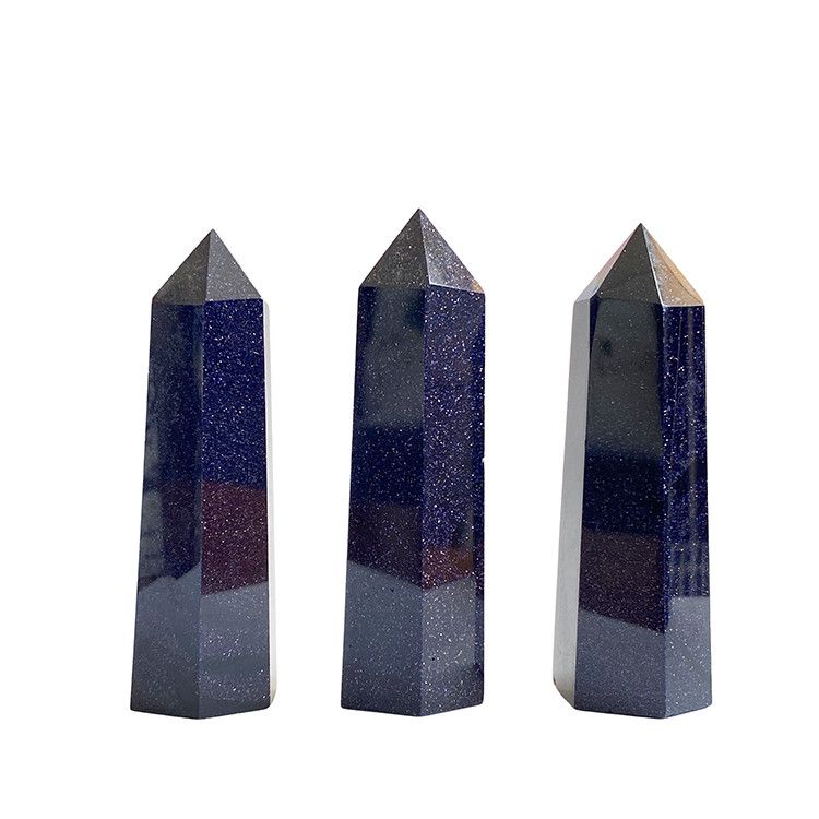 Sandsten Blå (Goldstone) Spets S - M