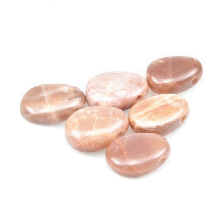 Månsten Rosa AA Hängsmycke (Droppe)