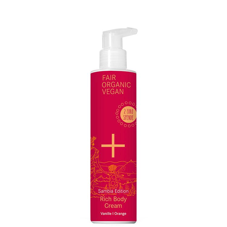 Sensual Care Rich Body Cream Orange Vanilla 200ml