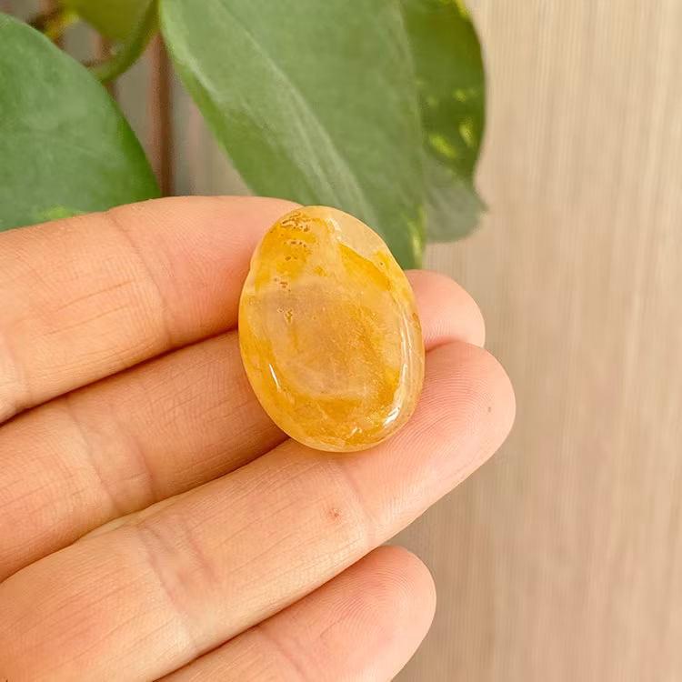 Guldkvarts "Golden Healer" Hängsmycke (Droppe)
