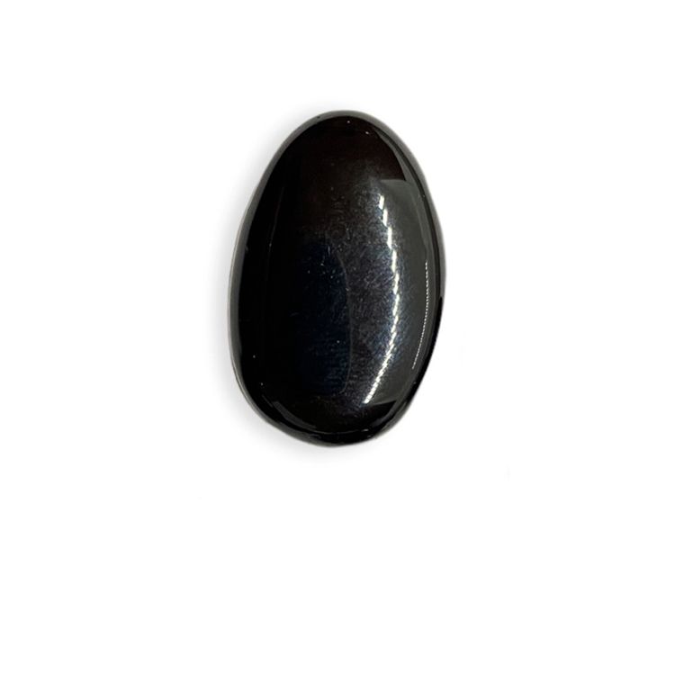Obsidian Svart Hängsmycke (Droppe)