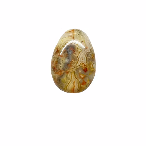 Agat Crazy Lace Hängsmycke (Droppe)