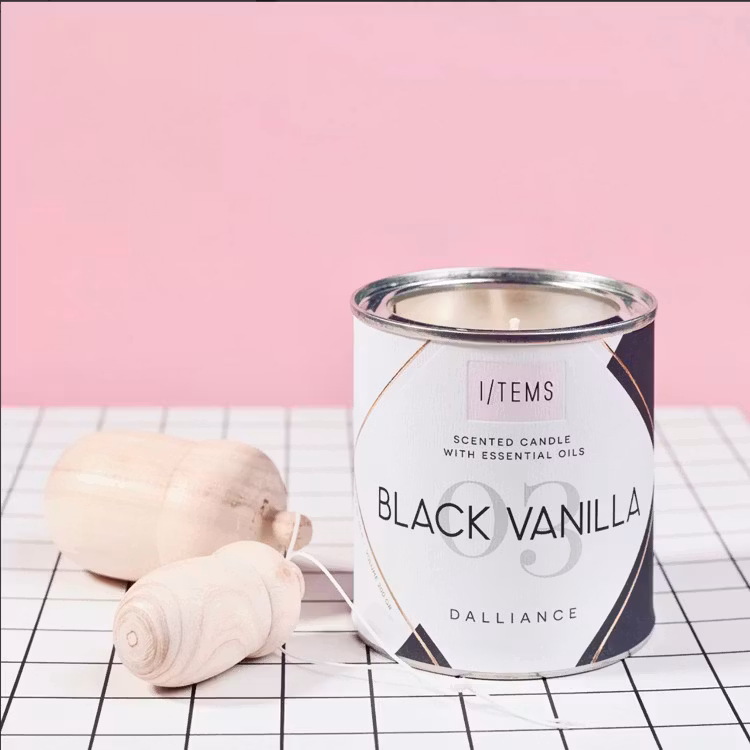 Doftljus BLACK VANILLA 100gr