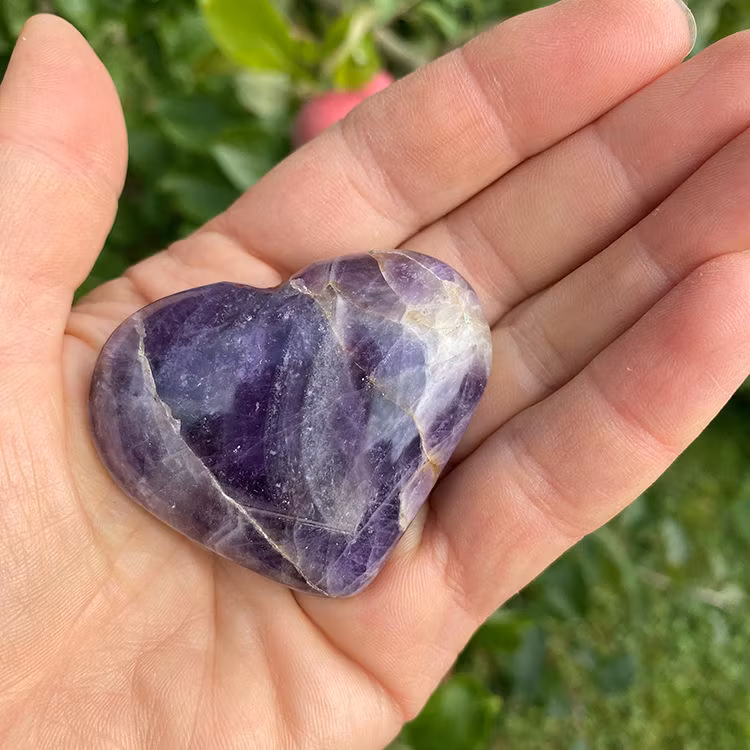 Ametist Hjärta 5cm
