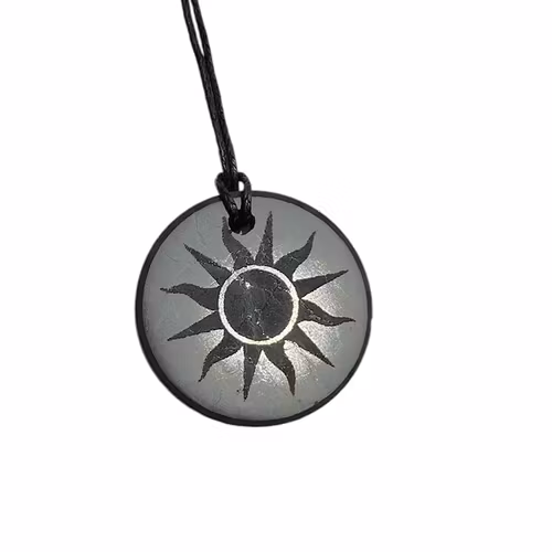 Shungit Amulett SOL 3cm