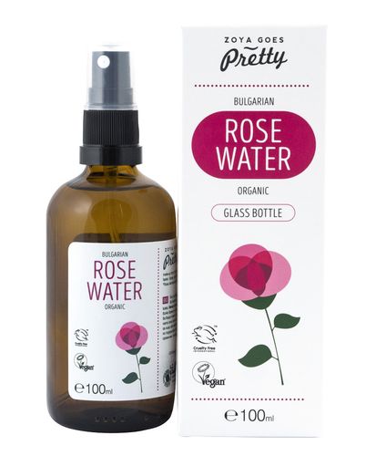 Rose Water 100ml Glass Bottle