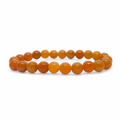 Aventurin Orange 8mm pärlor Armband