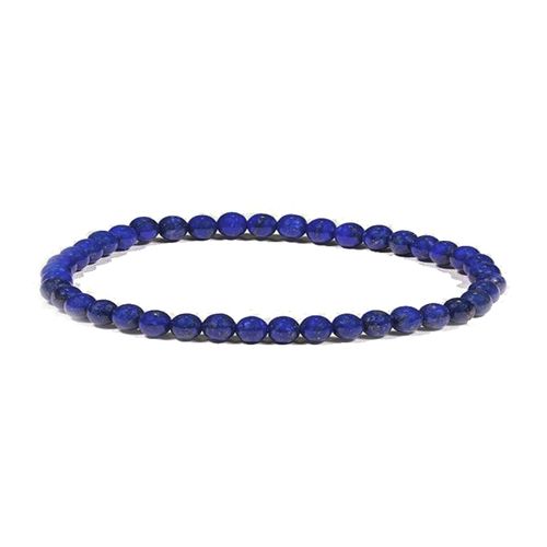 Lapis Lazuli 4mm pärlor Armband