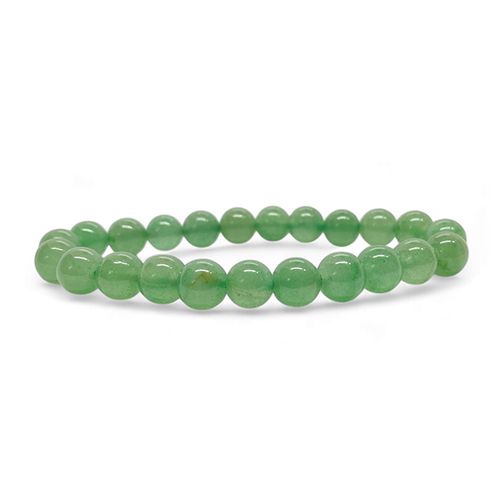 Aventurin Grön 8mm pärlor Armband