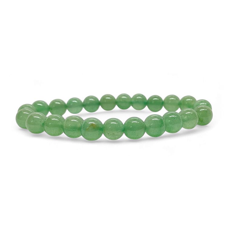 Aventurin Grön 8mm pärlor Armband